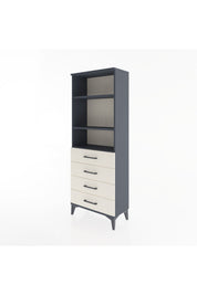 Arges Dolap 2 Raflı 4 Çekmeceli 60x30x163 - S20M088V4A