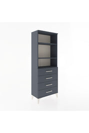 Arges Dolap 2 Raflı 4 Çekmeceli 60x30x163 - S20M088V5A