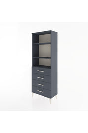 Arges Dolap 2 Raflı 4 Çekmeceli 60x30x163 - S20M088V5A