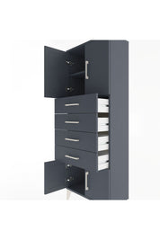 Arges Dolap 2 Raflı 4 Çekmeceli 4 Kapaklı 60x30x163 - S20M093V5A