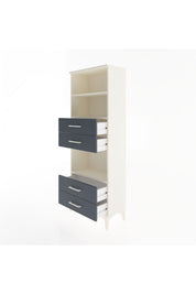 Arges Dolap 3 Raflı 4 Çekmeceli 60x30x163 - S20M092V2A