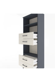 Arges Dolap 3 Raflı 4 Çekmeceli 60x30x163 - S20M092V4A