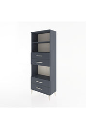 Arges Dolap 3 Raflı 4 Çekmeceli 60x30x163 - S20M092V5A