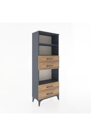 Arges Dolap 3 Raflı 4 Çekmeceli 60x30x163 - S20M092V6A