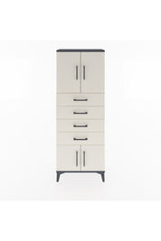 Arges Dolap 2 Raflı 4 Çekmeceli 4 Kapaklı 60x30x163 - S20M093V4A