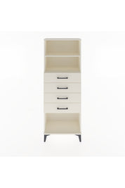 Arges Dolap 2 Raflı 4 Çekmeceli 60x30x163 - S20M096V1A