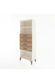 Arges Dolap 2 Raflı 4 Çekmeceli 60x30x163 - S20M096V3A