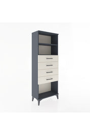 Arges Dolap 2 Raflı 4 Çekmeceli 60x30x163 - S20M096V4A