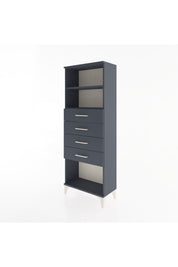 Arges Dolap 2 Raflı 4 Çekmeceli 60x30x163 - S20M096V5A