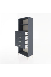 Arges Dolap 2 Raflı 4 Çekmeceli 60x30x163 - S20M096V5A