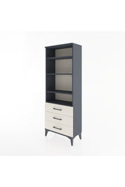 Arges Dolap 4 Raflı 3 Çekmeceli 60x30x163 - S20M098V4A