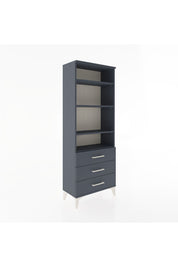 Arges Dolap 4 Raflı 3 Çekmeceli 60x30x163 - S20M098V5A