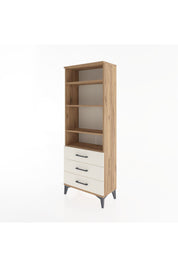 Arges Dolap 4 Raflı 3 Çekmeceli 60x30x163 - S20M098V7A