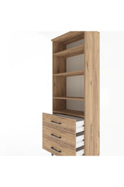 Arges Dolap 4 Raflı 3 Çekmeceli 60x30x163 - S20M098V9A