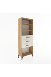 Arges Dolap 3 Raflı 3 Çekmeceli 60x30x163 - S20M102V7A
