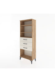 Arges Dolap 3 Raflı 3 Çekmeceli 60x30x163 - S20M102V7A