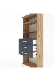 Arges Dolap 3 Raflı 3 Çekmeceli 60x30x163 - S20M102V8A