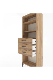 Arges Dolap 3 Raflı 3 Çekmeceli 60x30x163 - S20M102V9A