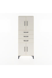 Arges Dolap 3 Raflı 3 Çekmeceli 4 Kapaklı 60x30x163 - S20M103V1A
