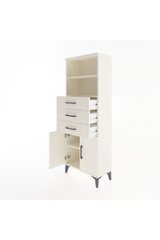 Arges Dolap 3 Raflı 3 Çekmeceli 2 Kapaklı 60x30x163 - S20M104V1A