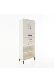Arges Dolap 3 Raflı 3 Çekmeceli 2 Kapaklı 60x30x163 - S20M105V1A