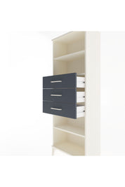Arges Dolap 3 Raflı 3 Çekmeceli 60x30x163 - S20M106V2A