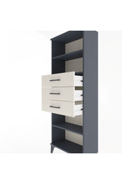 Arges Dolap 3 Raflı 3 Çekmeceli 60x30x163 - S20M106V4A