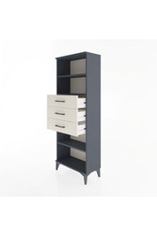 Arges Dolap 3 Raflı 3 Çekmeceli 60x30x163 - S20M106V4A