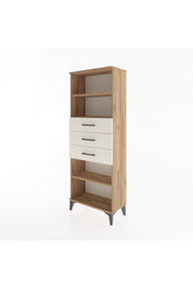 Arges Dolap 3 Raflı 3 Çekmeceli 60x30x163 - S20M106V7A