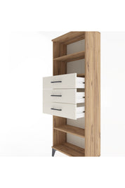 Arges Dolap 3 Raflı 3 Çekmeceli 60x30x163 - S20M106V7A