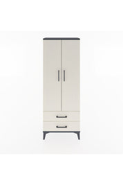 Arges Dolap 4 Raflı 2 Çekmeceli 2 Kapaklı 60x30x163 - S20M107V4A