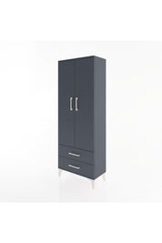 Arges Dolap 4 Raflı 2 Çekmeceli 2 Kapaklı 60x30x163 - S20M107V5A