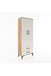 Arges Dolap 4 Raflı 2 Çekmeceli 2 Kapaklı 60x30x163 - S20M107V7A