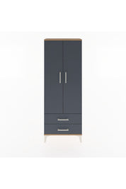 Arges Dolap 4 Raflı 2 Çekmeceli 2 Kapaklı 60x30x163 - S20M107V8A