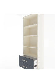 Arges Dolap 4 Raflı 2 Çekmeceli 60x30x163 - S20M108V2A
