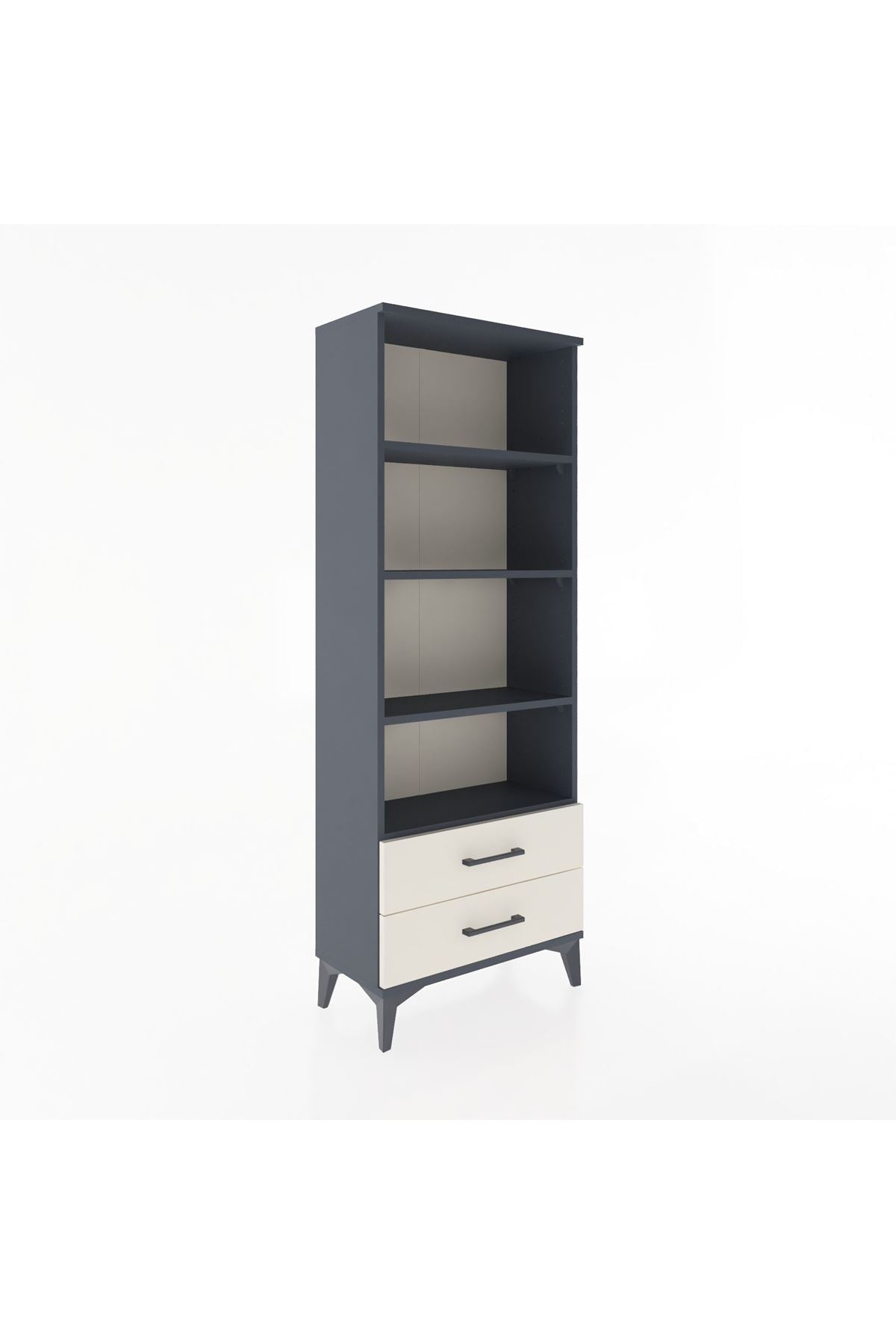 Arges Dolap 4 Raflı 2 Çekmeceli 60x30x163 - S20M108V4A