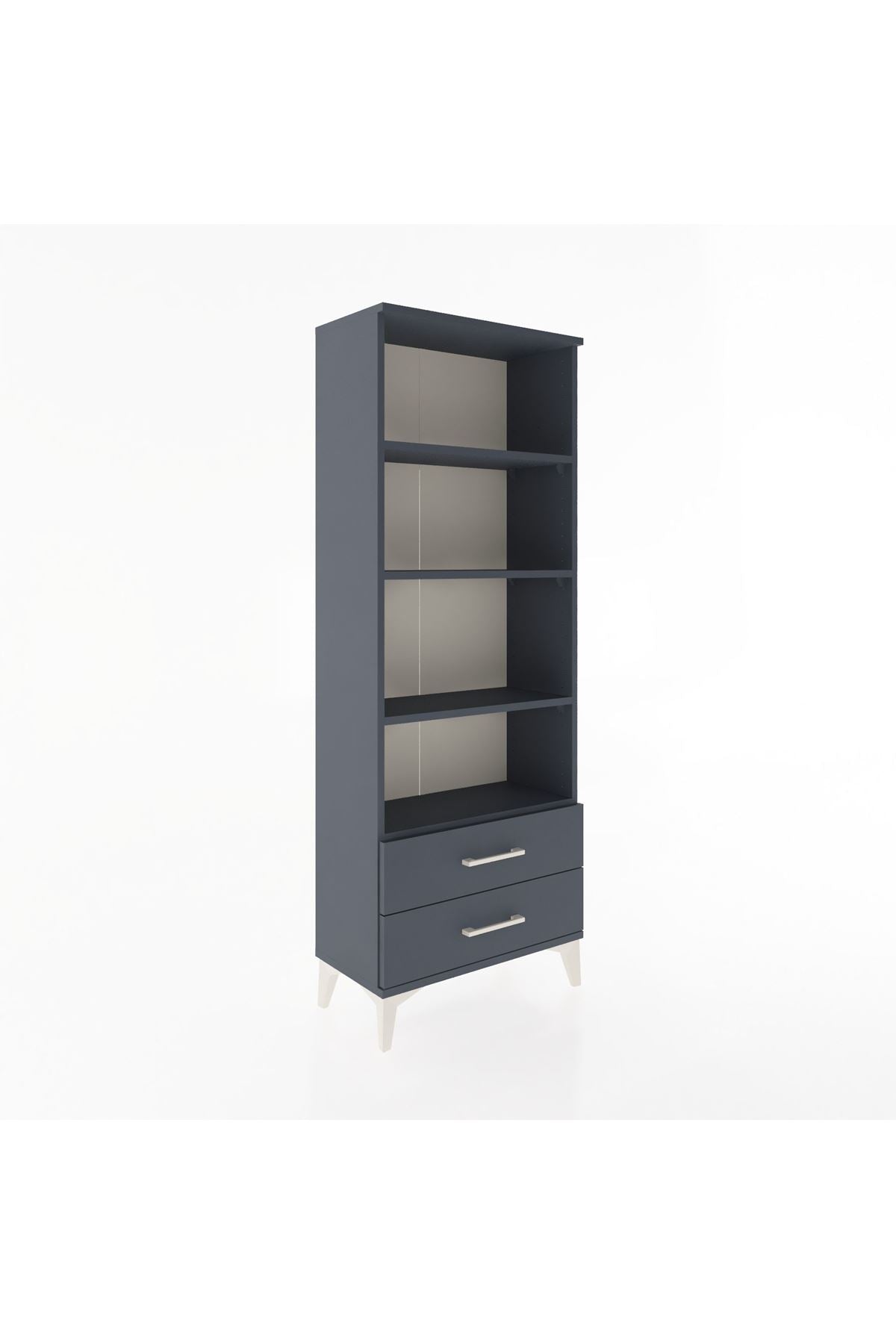 Arges Dolap 4 Raflı 2 Çekmeceli 60x30x163 - S20M108V5A