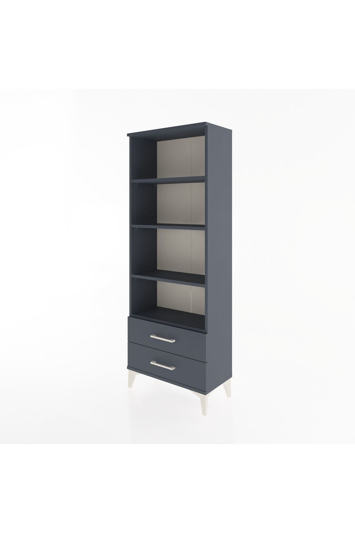 Arges Dolap 4 Raflı 2 Çekmeceli 60x30x163 - S20M108V5A