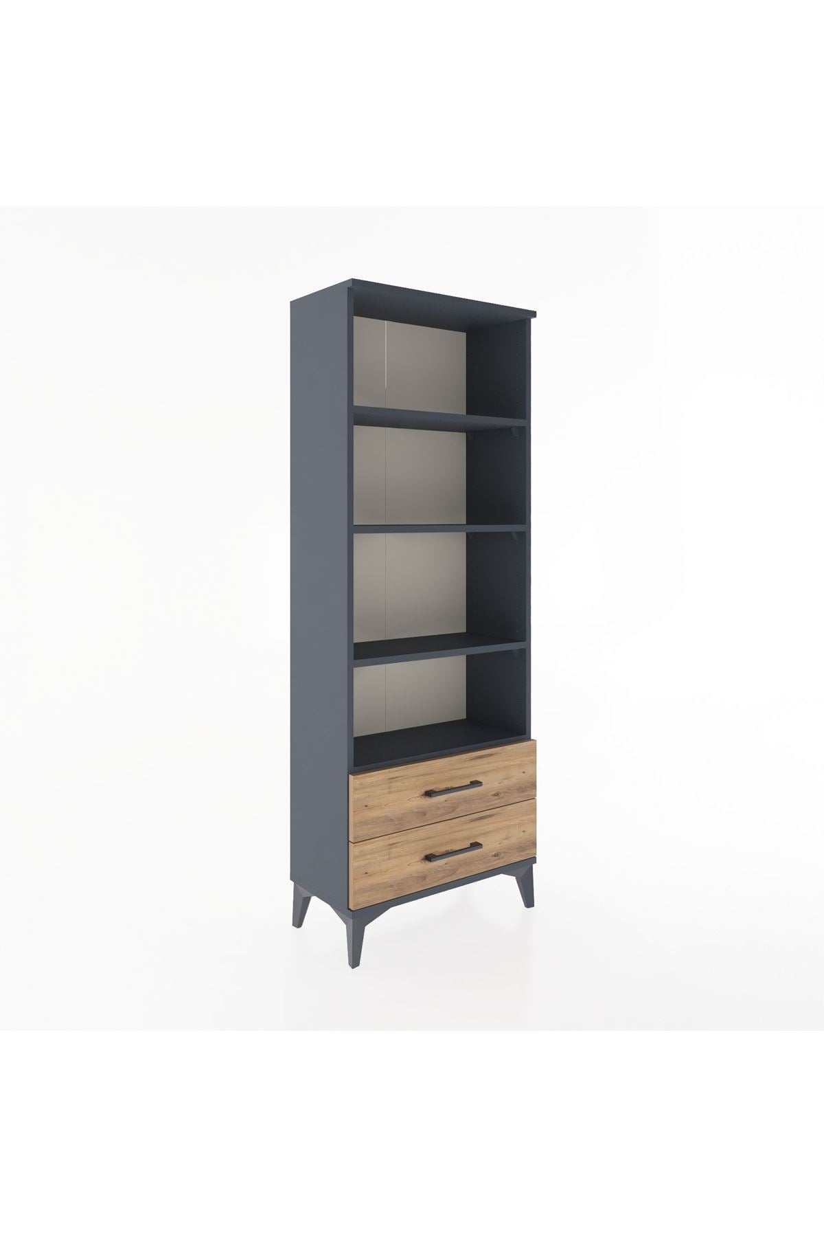 Arges Dolap 4 Raflı 2 Çekmeceli 60x30x163 - S20M108V6A