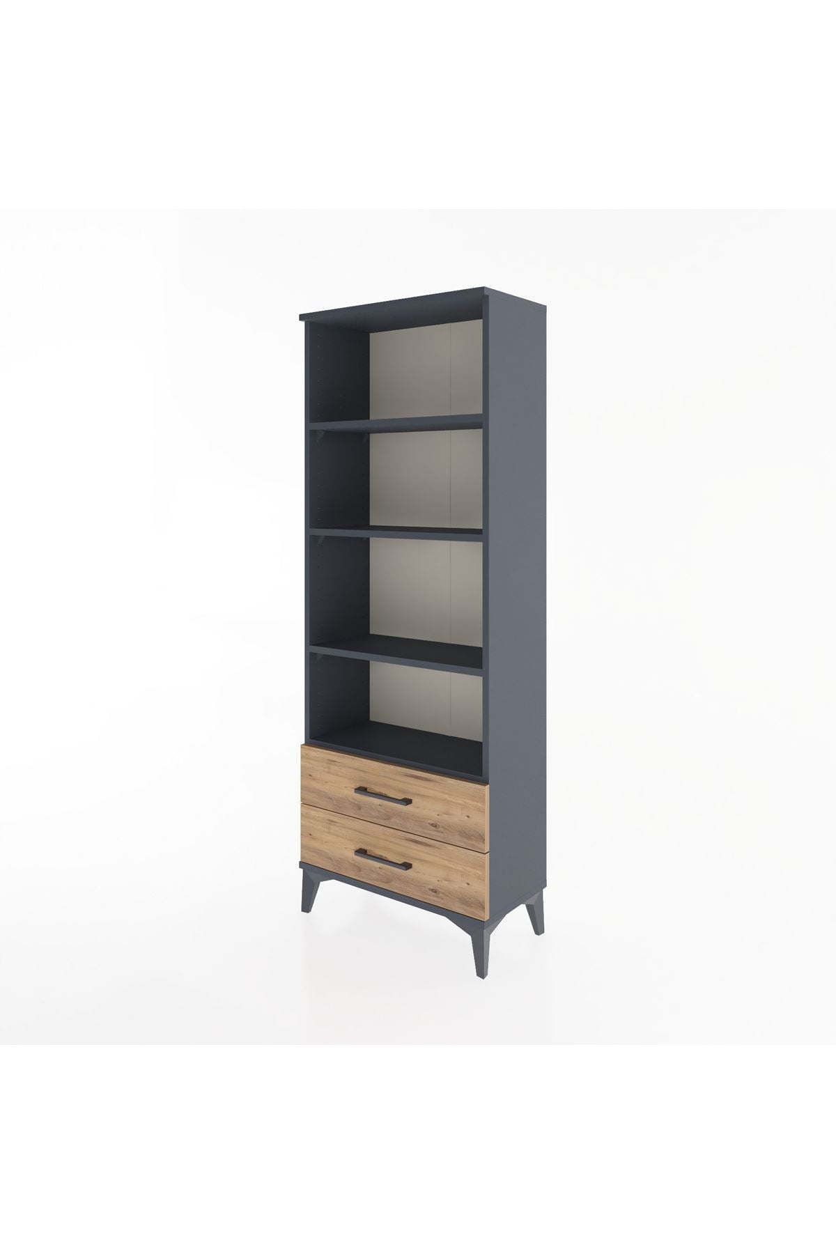 Arges Dolap 4 Raflı 2 Çekmeceli 60x30x163 - S20M108V6A