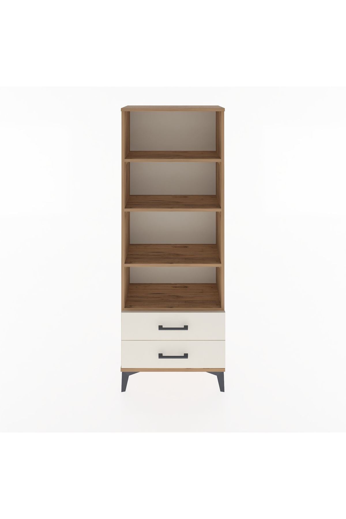 Arges Dolap 4 Raflı 2 Çekmeceli 60x30x163 - S20M108V7A