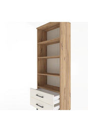 Arges Dolap 4 Raflı 2 Çekmeceli 60x30x163 - S20M108V7A