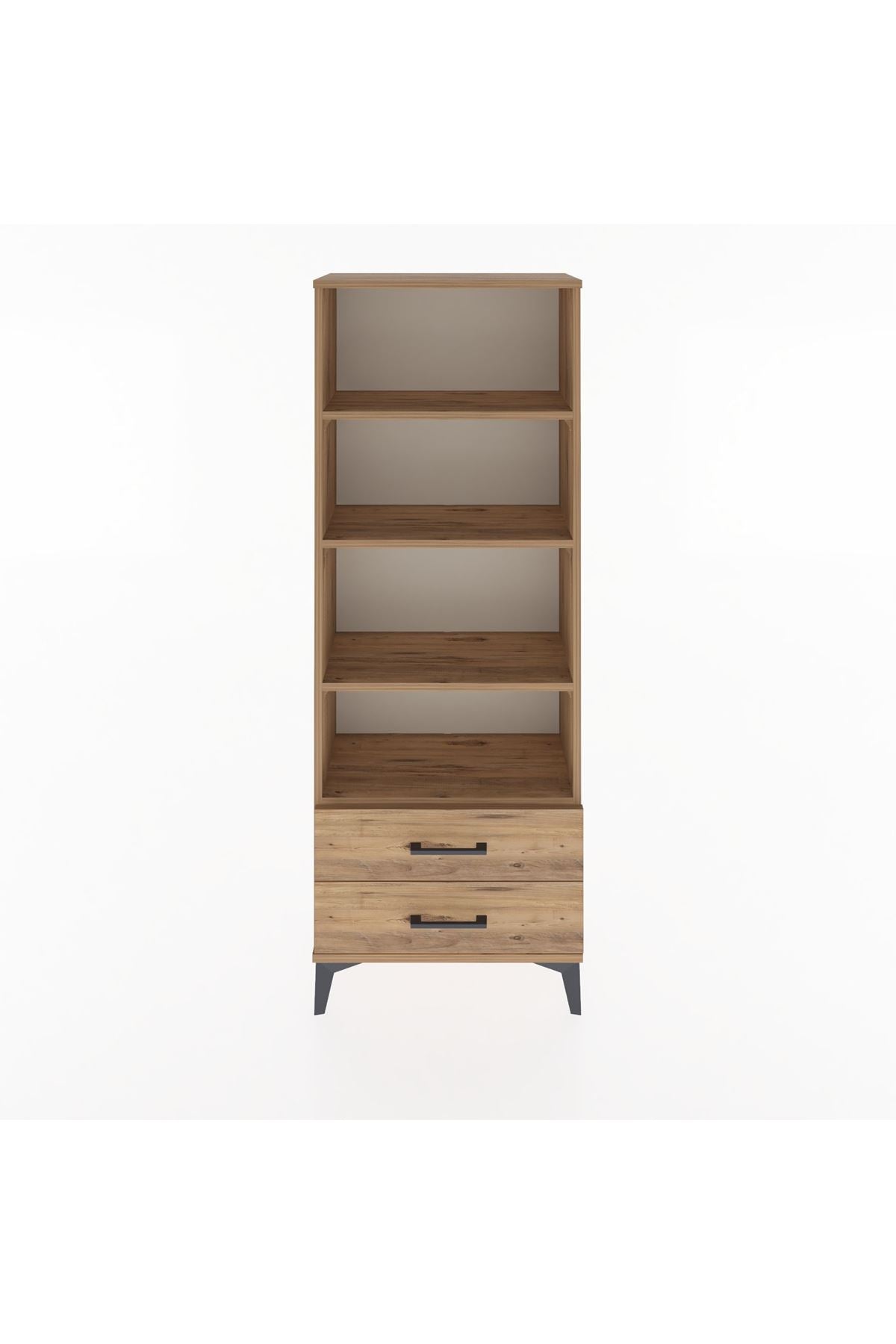 Arges Dolap 4 Raflı 2 Çekmeceli 60x30x163 - S20M108V9A