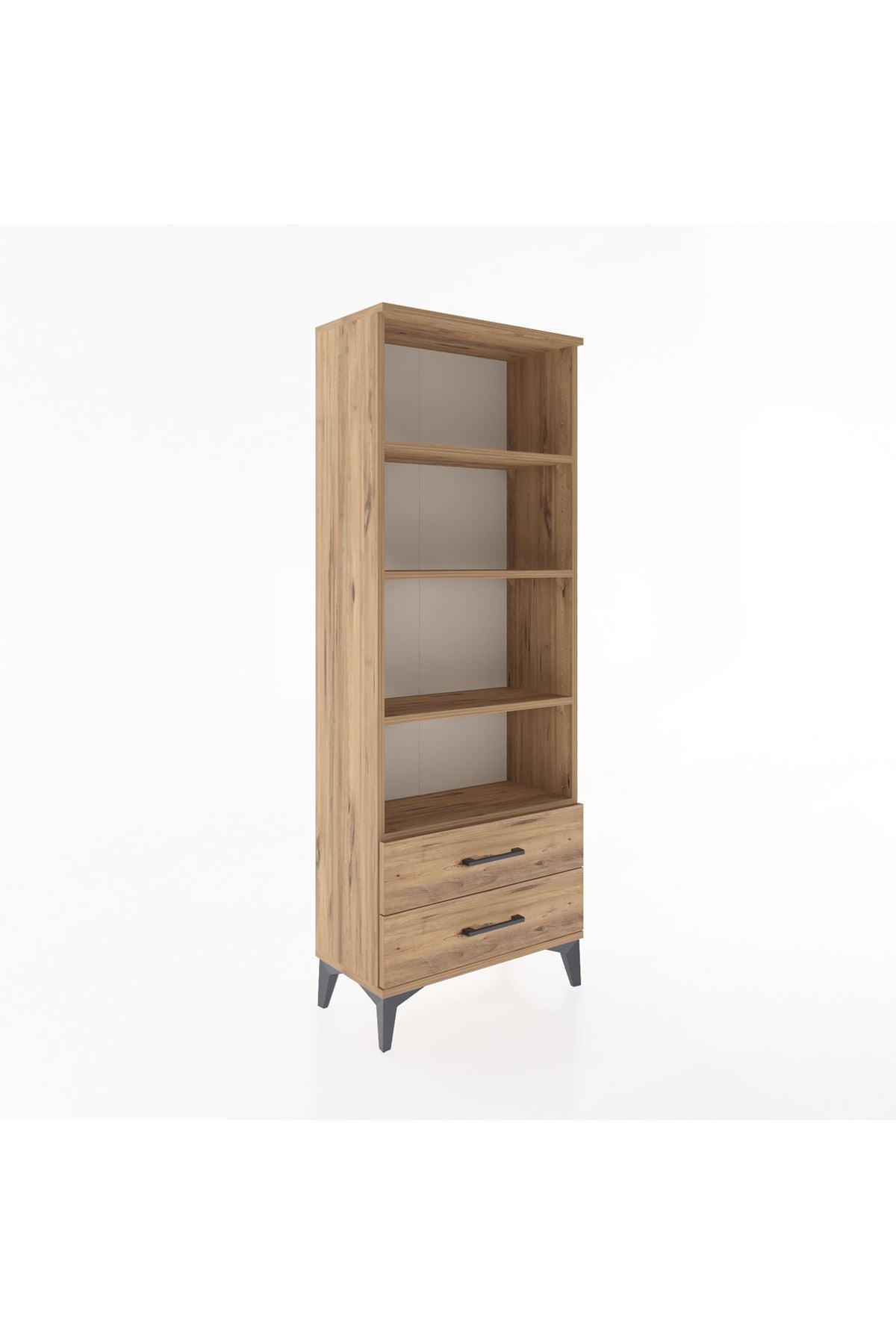 Arges Dolap 4 Raflı 2 Çekmeceli 60x30x163 - S20M108V9A
