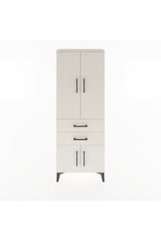 Arges Dolap 3 Raflı 2 Çekmeceli 4 Kapaklı 60x30x163 - S20M109V1A