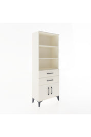 Arges Dolap 3 Raflı 2 Çekmeceli 2 Kapaklı 60x30x163 - S20M110V1A