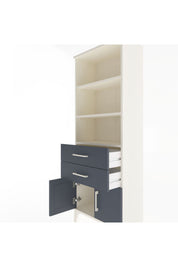 Arges Dolap 3 Raflı 2 Çekmeceli 2 Kapaklı 60x30x163 - S20M110V2A