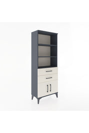 Arges Dolap 3 Raflı 2 Çekmeceli 2 Kapaklı 60x30x163 - S20M110V4A