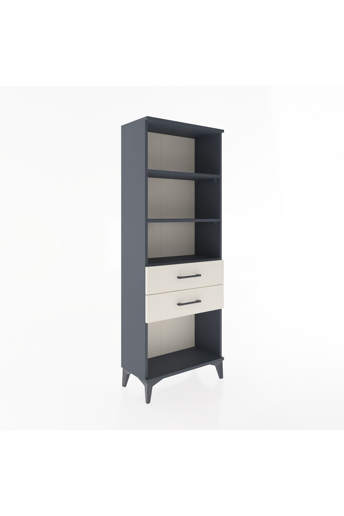 Arges Dolap 3 Raflı 2 Çekmeceli 60x30x163 - S20M112V4A