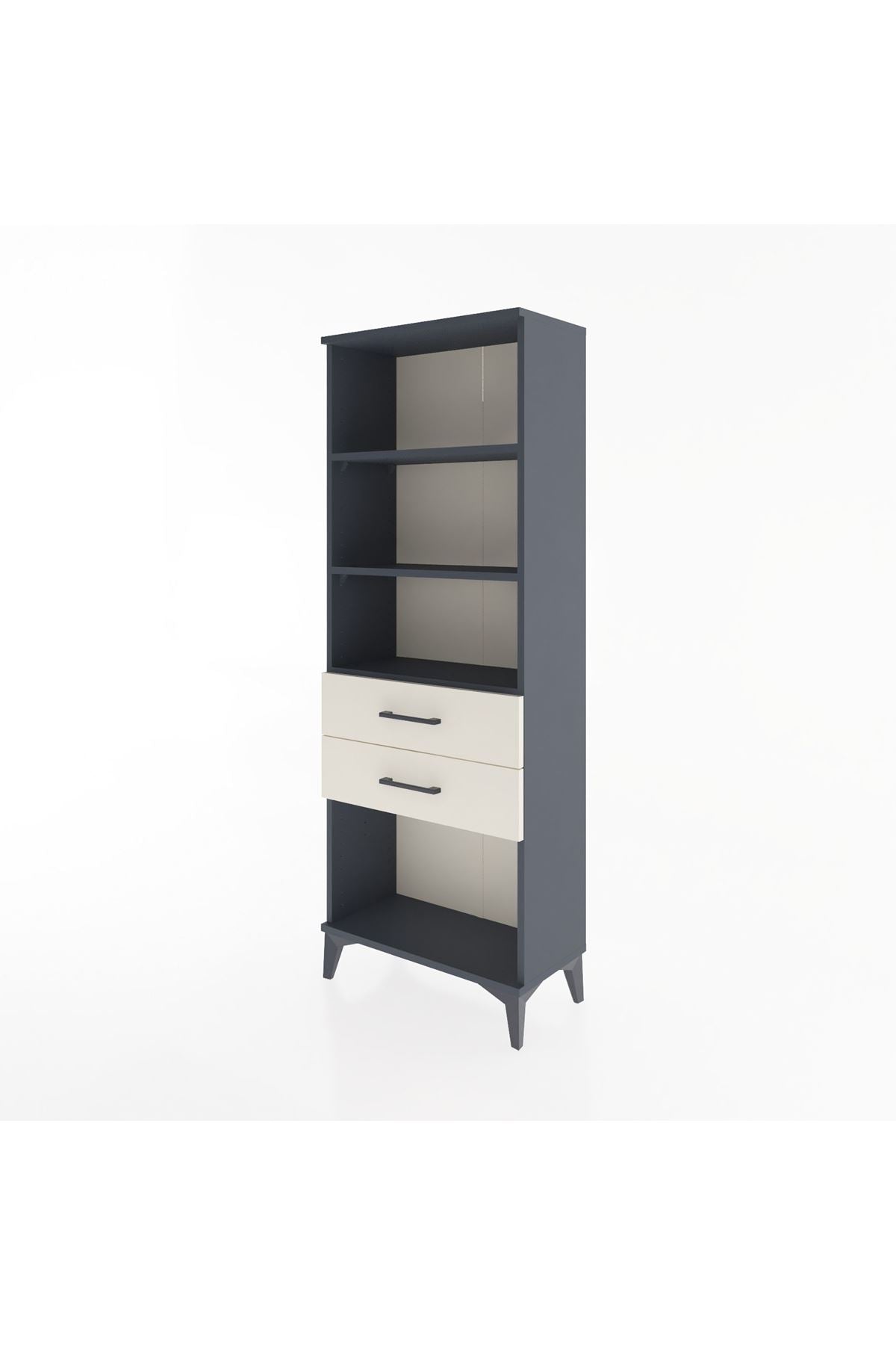 Arges Dolap 3 Raflı 2 Çekmeceli 60x30x163 - S20M112V4A